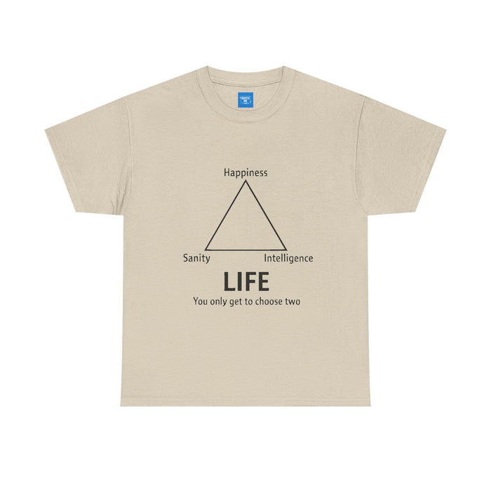 Philosophical Unisex Tee, Quote T-Shirt, Inspirational Graphic Shirt, Mindful Clothing, Wisdom Top