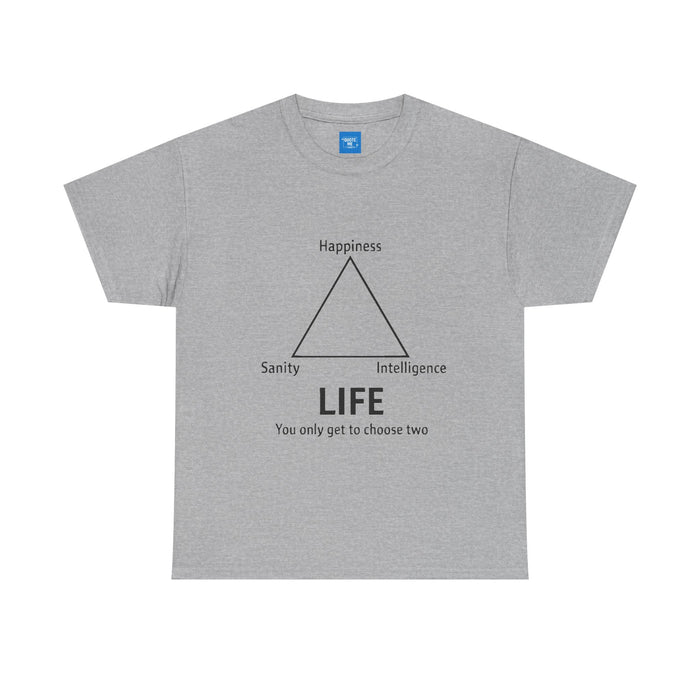 Philosophical Unisex Tee, Quote T-Shirt, Inspirational Graphic Shirt, Mindful Clothing, Wisdom Top