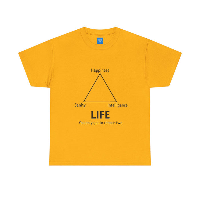 Philosophical Unisex Tee, Quote T-Shirt, Inspirational Graphic Shirt, Mindful Clothing, Wisdom Top