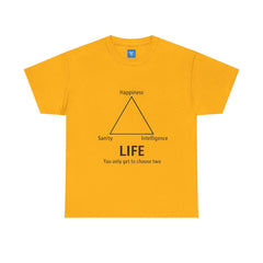Philosophical Unisex Tee, Quote T-Shirt, Inspirational Graphic Shirt, Mindful Clothing, Wisdom Top