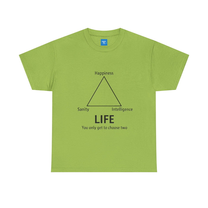 Philosophical Unisex Tee, Quote T-Shirt, Inspirational Graphic Shirt, Mindful Clothing, Wisdom Top