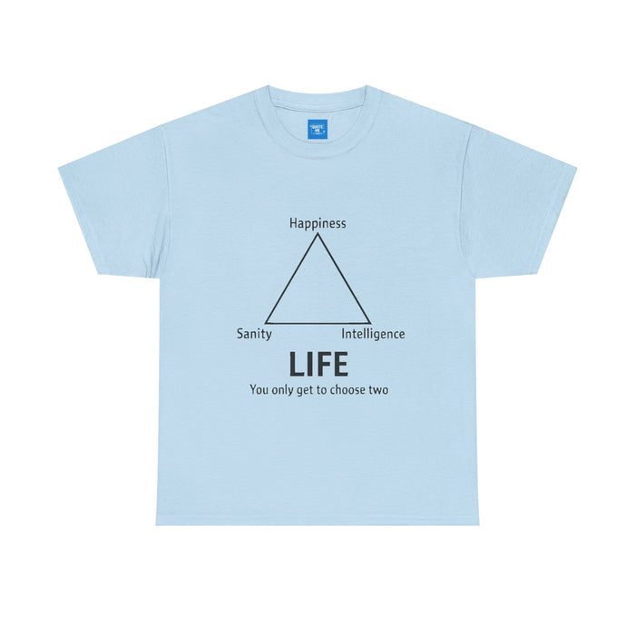 Philosophical Unisex Tee, Quote T-Shirt, Inspirational Graphic Shirt, Mindful Clothing, Wisdom Top