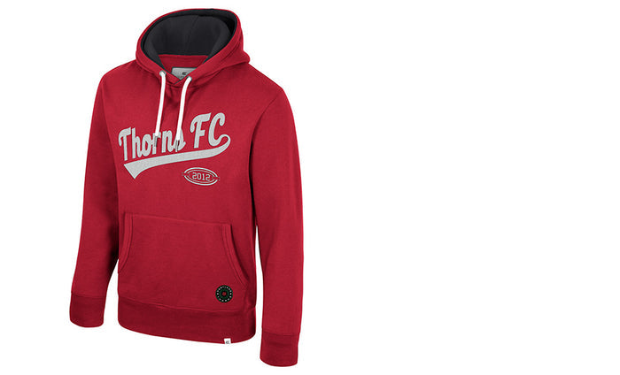 PORTLAND THORNS FC MEN'S LONG SLEEVE VINTAGE HOODIE