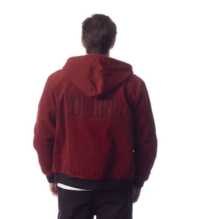 PORTLAND THORNS FC UNISEX LONG SLEEVE CORDUROY JACKET