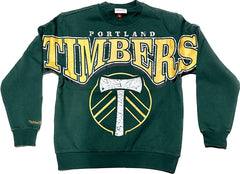 PORTLAND TIMBERS FC MEN'S LONG SLEEVE FASHION FLEECE CREW