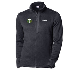 PORTLAND TIMBERS FC MEN'S LONG SLEEVE FULL ZIP COLUMBIA FLEECE