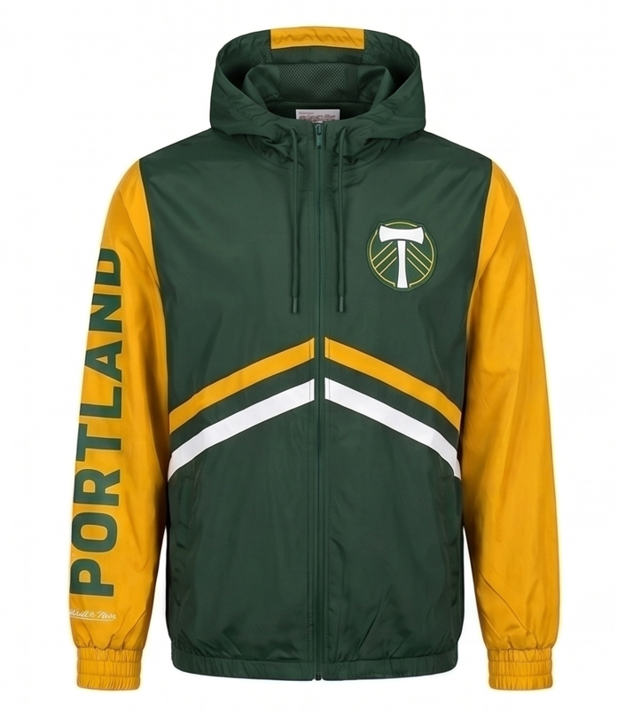 PORTLAND TIMBERS FC MEN'S LONG SLEEVE UNDENIABLE WIND BREAKER