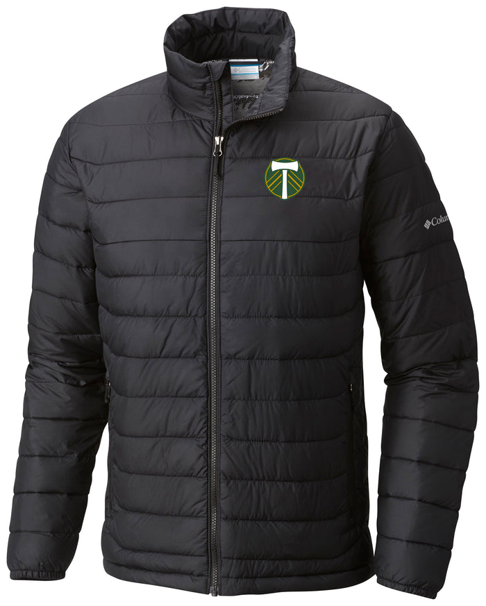 PORTLAND TIMBERS FC MEN'S POWDER LITE LONG SLEEVE JACKET