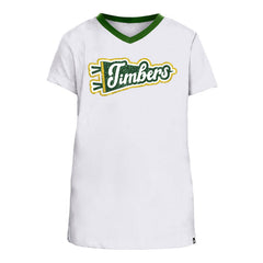 PORTLAND TIMBERS FC YOUTH GIRL'S SHORT SLEEVE FLAG TEE