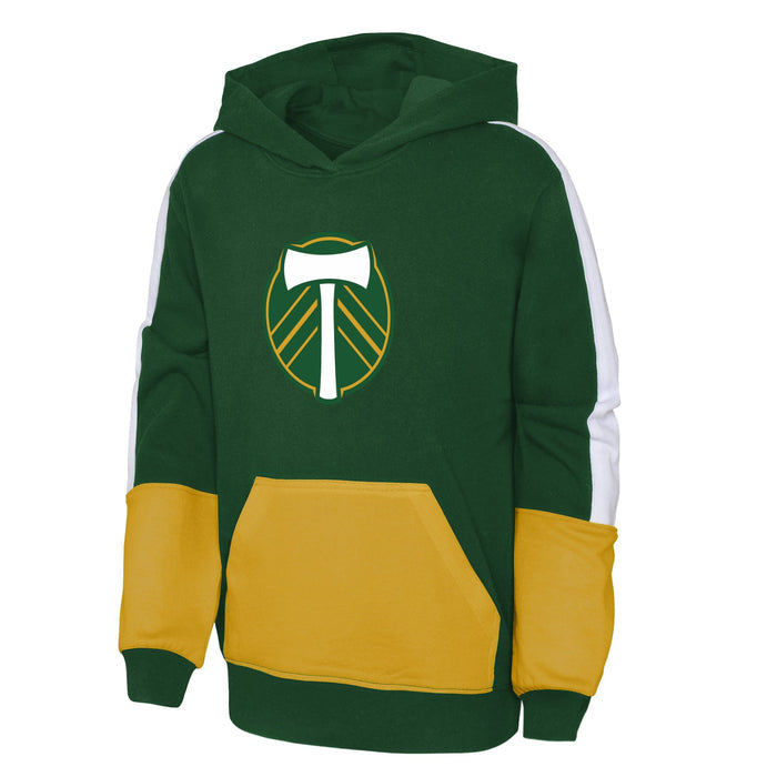 PORTLAND TIMBERS FC YOUTH LONG SLEEVE LOOP HOODIE
