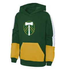 PORTLAND TIMBERS FC YOUTH LONG SLEEVE LOOP HOODIE
