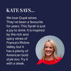 Reserve Wines' Kate Goodman gives her opinion on Qupe Syrah