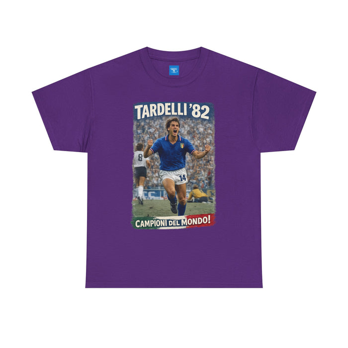 Spain 82 World Cup Marco Tardelli Goal Celebration T-Shirt