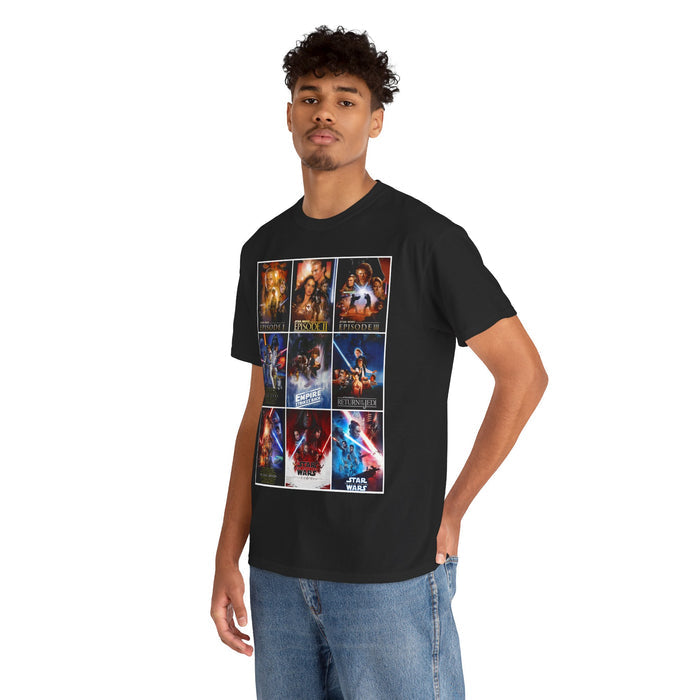 Star Wars Fan T-Shirt, Unisex Tee, Galaxy Sci-Fi Shirt, Movie Lover Gift, Space Geek Apparel