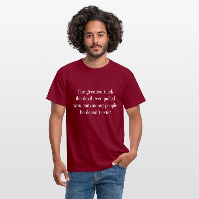Unusual Suspects T-Shirt - brick red