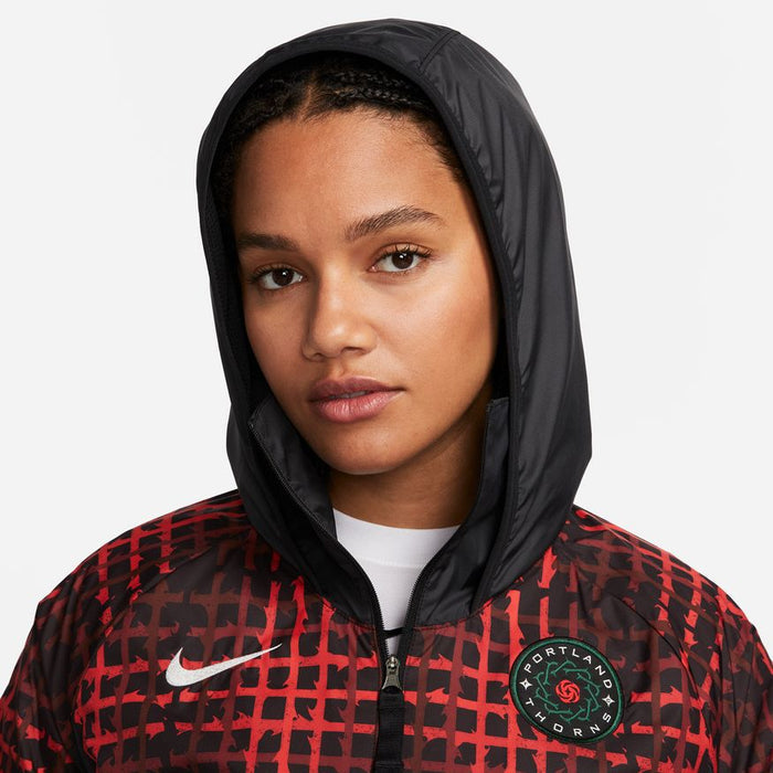 THORNS FC LADIES 2023 LONG SLEEVE PLAID JACKET