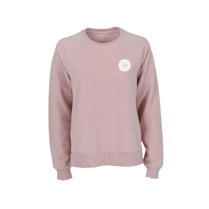 THORNS FC LADIES LONG SLEEVE FLEECE OUT CREW NECK