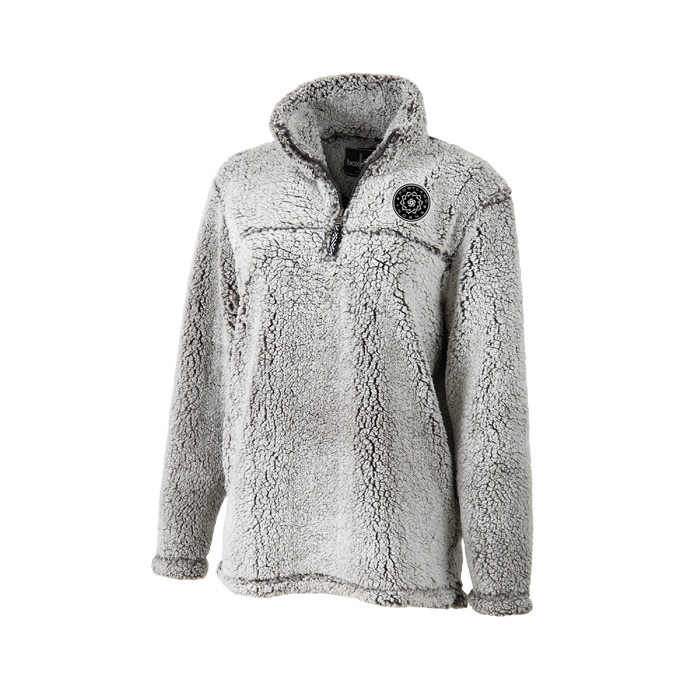 THORNS FC LADIES LONG SLEEVE SHERPA 1/4 ZIP PULLOVER