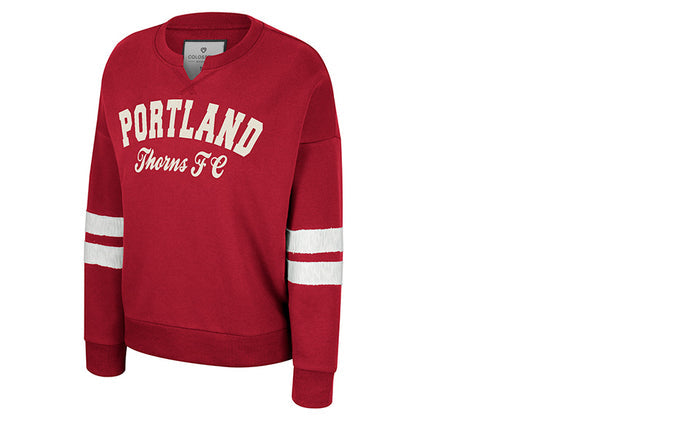 THORNS FC LADIES LONG SLEEVE VNECK CREW