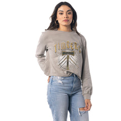 TIMBERS FC LADIES LONG SLEEVE CROP TEE