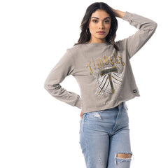 TIMBERS FC LADIES LONG SLEEVE CROP TEE