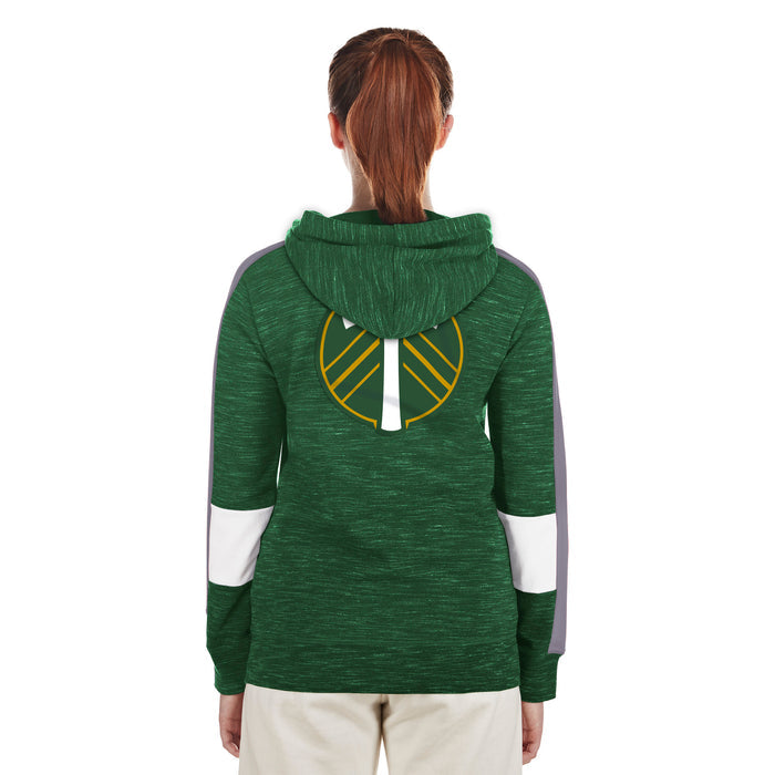 TIMBERS FC LADIES LONG SLEEVE SKETCH ZIP UP