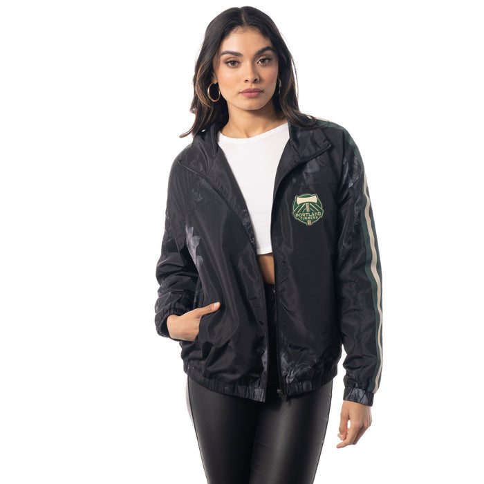 TIMBERS FC LADIES LONG SLEEVE TRACK JACKET