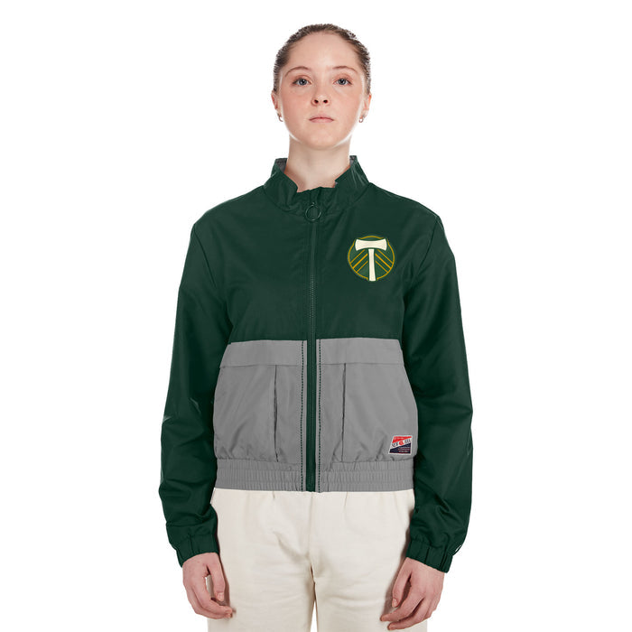 TIMBERS FC LADIES LONG SLEEVE TRACK JACKET