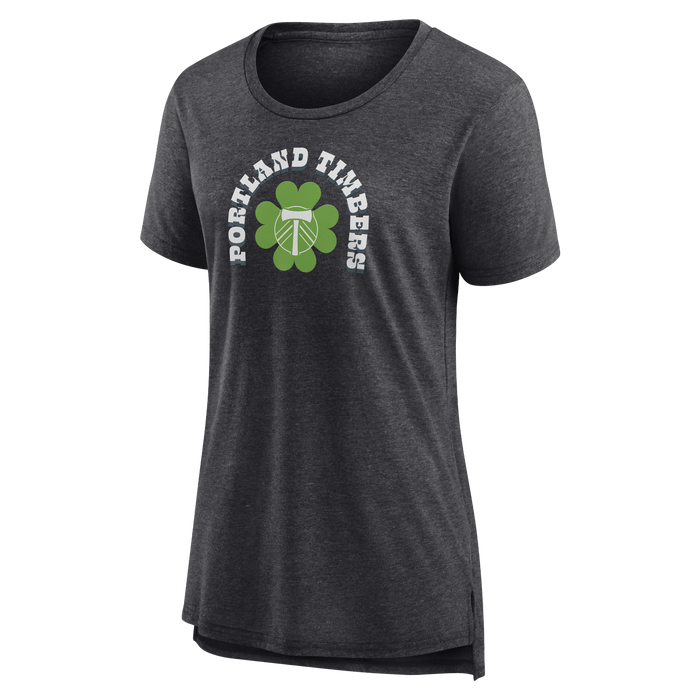 TIMBERS FC LADIES SHORT SLEEVE TRIBLEND CELTIC SHIRT