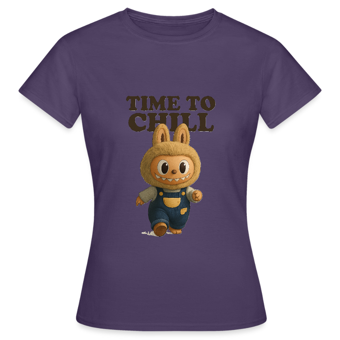 Time to chill T-Shirt - dark purple