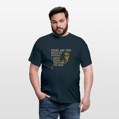 Two rules for success T-shirt - navy